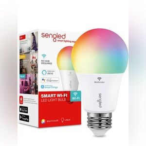 NWT Matter Sengled Smart WiFi Color Changing Light Bulb Dimming Soft White